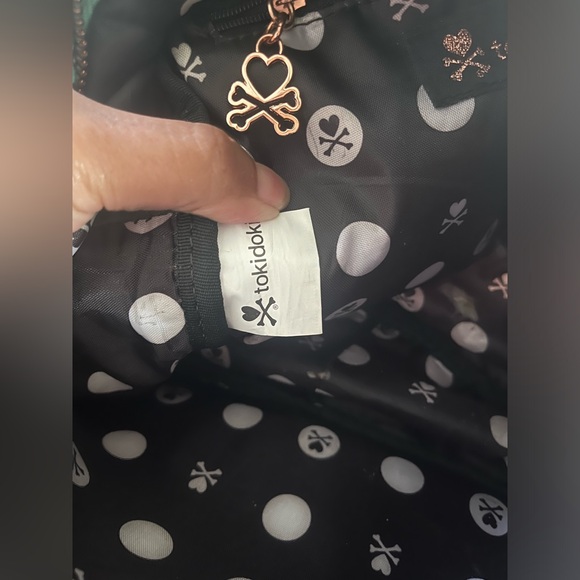 Tolidoki Mini Backpack with chains on straps - Picture 10 of 10